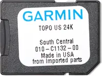 Topo U.S. 24K South Central microSD Card