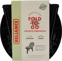 Fold-To-Go Portable Toilet