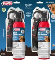 Bear Deterrent Spray with Holsters - Value Package of 2
