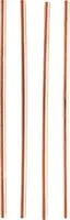 Adventure Copper Straw Set - Set of 4