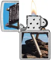 Mt. Katahdin Graphic Windproof Lighter