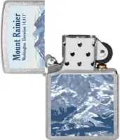 Mt. Rainier Graphic Windproof Lighter