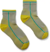 COOLMAX EcoMade Lightweight Tech Hiking Quarter Socks