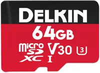 UHS-I microSDXC Standard Outdoor Memory Card with SD Adapter – 64 GB